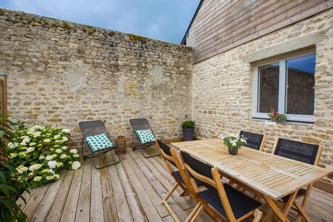 Gites De Charme Pour 2 Au Calme Aux Portes De Bayeux By Le Clos Poulain Nonant Dış mekan fotoğraf